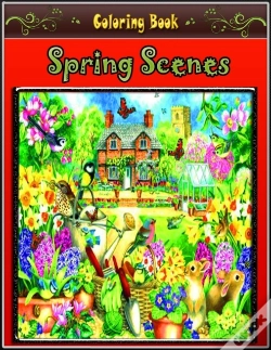 Capa do artigo Spring Scenes Coloring Book