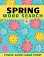 Spring Word Search Puzzle Book Large Print - Preview