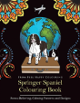 Springer Spaniel Colouring Book - Preview