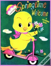 Springtime Welcome Coloring Book