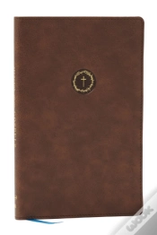 Capa do artigo Spurgeon And The Gospels: The Gospels With Devotions From Charles Spurgeon (Nkjv, Brown Leathersoft, Comfort Print)