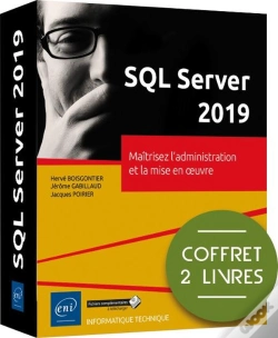 Capa do artigo Sql Server 2019 - Coffret De 2 Livres : Maitrisez L'Administration Et La Mise En Oeuvre