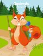 Squirrels Coloring Book 2 - Preview