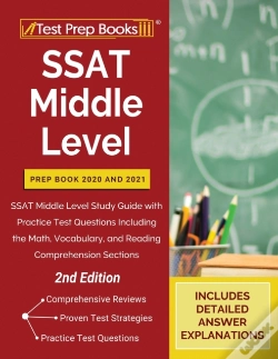 Capa do artigo Ssat Middle Level Prep Book 2020 And 2021