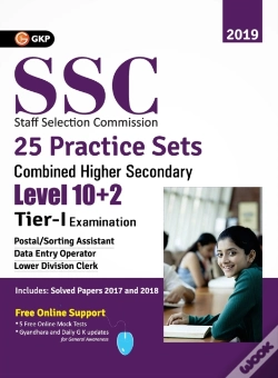 Capa do artigo Ssc 2020 - Chsl (Combined Higher Secondary 10+2 Level) Tier I - 25 Practice Sets