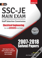 Capa do artigo Ssc 2021 Junior Engineer Electrical Engineering Paper Ii Conventional Solved Papers (2007-2018)