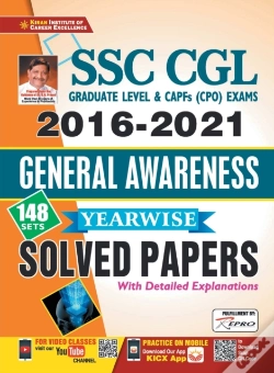 Capa do artigo Ssc Cgl Tier-I & Cpo (Gk 148 Sets) Eng-2021-Repair-Old Code 2815 & 2982