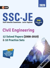 Capa do artigo Ssc Je 2020 Civil Engineering 12 Solved Paper (2008-19) & 10 Practice Sets