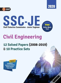 Capa do artigo Ssc Je 2020 Civil Engineering 12 Solved Paper (2008-19) & 10 Practice Sets