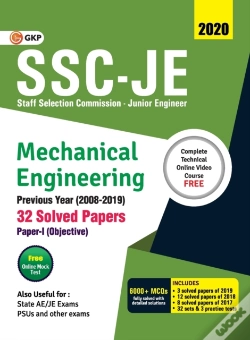 Capa do artigo Ssc Je 2020 Mechanical Engineering Previous Years Solved Papers (2008-19)