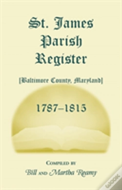 Capa do artigo St. James Parish Registers 1787-1815