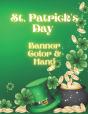 St. Patrick'S Day Banner Color & Hang - Preview