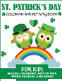 St. Patrick'S Day Coloring And Activity Book For Kids - Preview