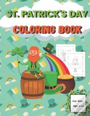 St. Patrick'S Day Coloring Book For Kids Ages 2-5