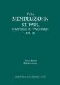 St. Paul, Op. 36 - Vocal Score - Preview