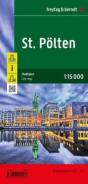 St. Polten, City Plan And District Map 1:15.000 - Preview