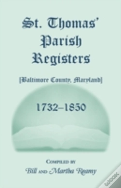 Capa do artigo St. Thomas' Parish Register, 1732-1850