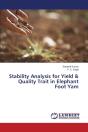 Stability Analysis For Yield & Quality Trait In Elephant Foot Yam - Preview