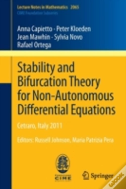 Capa do artigo Stability And Bifurcation Theory For Non-Autonomous Differential Equations