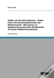Capa do artigo Stadte, Die Die Welt Bedeuten - Global Cities