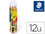 STAEDTLER - 12 Lápis Grafite n.º 2 hb + Afia e Borracha - Preview