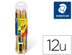 Capa do artigo STAEDTLER - 12 Lápis Grafite n.º 2 hb + Afia e Borracha