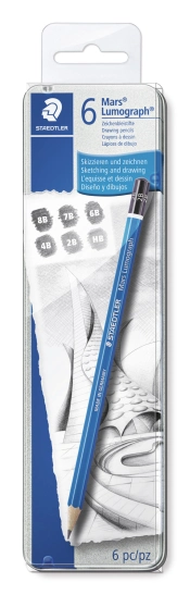 Capa do artigo STAEDTLER - 6 LAPIS MARS LUMOGRAPH - 100G6