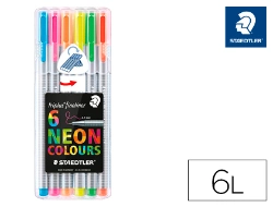 Capa do artigo STAEDTLER - 6pc FINELINER TRIPLUS NEON - 334 SB6CS302