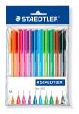 Staedtler Bolsa 10 Canetas Esferográficas Cores Sortidas - Preview