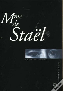 Capa do artigo Stael Madame De Corinne Ou L'Italie . Colloque De La Sorbonne
