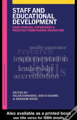 Capa do artigo Staff And Educational Development