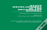 Staff Development In The Secondary School