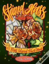 Stained Glass Coloring Book