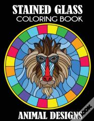 Stained Glass Coloring Book