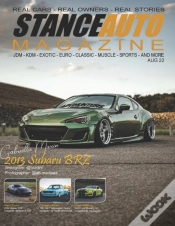 Capa do artigo Stance Auto Magazine August 22