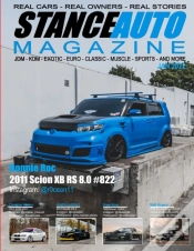 Capa do artigo Stance Auto Magazine Jan 2022