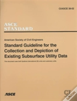 Capa do artigo Standard Guidelines For The Collection And Depiction Of Existing Subsurface Utility Data, Ci/Asce 38-02