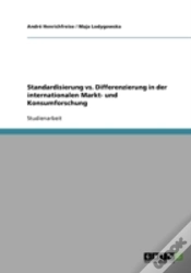 Capa do artigo Standardisierung Vs. Differenzierung In Der Internationalen Markt- Und Konsumforschung