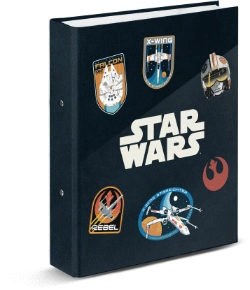 Capa do artigo Star Wars Pilot Pasta de 4 Anéis, Preta