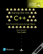 Capa do artigo Starting Out With C++ From Control Structures Through Objects, Global Edition