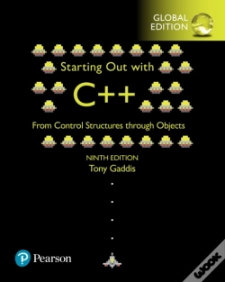 Capa do artigo Starting Out With C++ From Control Structures Through Objects, Global Edition
