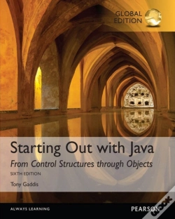 Capa do artigo Starting Out With Java: From Control Structures Through Objects, Global Edition