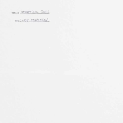 Capa do artigo Starting Over - Vinil
