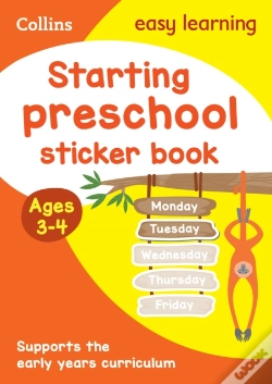 Capa do artigo Starting Preschool Sticker Book Ages 3-4