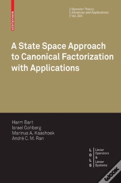 Capa do artigo State Space Approach To Canonical Factorization With Applications