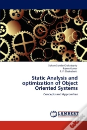 Capa do artigo Static Analysis And Optimization Of Object Oriented Systems