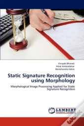 Static Signature Recognition Using Morphology