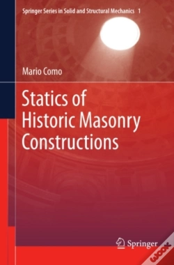 Capa do artigo Statics Of Historic Masonry Constructions