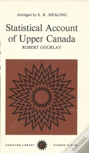 Capa do artigo Statistical Account Of Upper Canada
