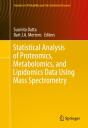 Statistical Analysis Of Proteomics, Metabolomics, And Lipidomics Data Using Mass Spectrometry - Preview